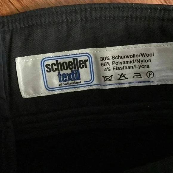 Vintage Schoeller textil of Switzerland wool ski pants made in USA size 16 - Picture 3 of 6